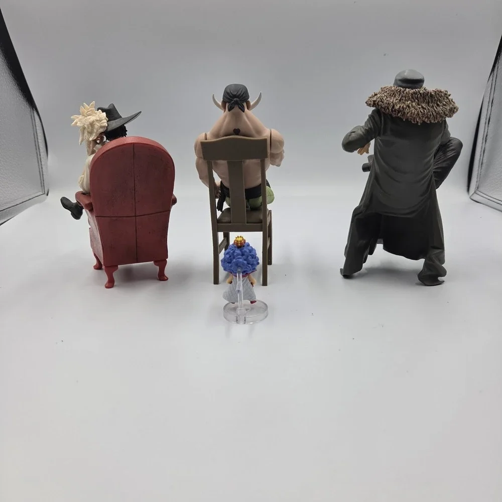 One Piece Figure Lot Whitebeard Mihawk Kuzan Ivankov Anime Statues Japan Import